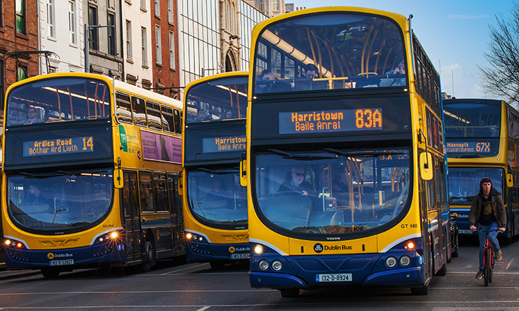 Aprender a conducir un autobús en Dublín (good luck with that!)